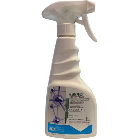 Protettivo trasparente antimicrobico annerimento muri n.ag plus spray 500 ml (1/5)