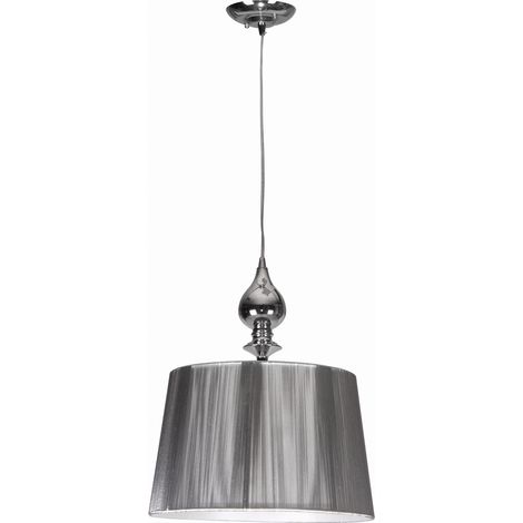 Lampada a sospensione Candellux Gillenia Ø35 cromo E27 (1/2)