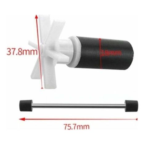FENOPLASTICATurbine de filtre submersible BR-Vie, turbine de filtre de rechange en acier inoxydable, rotors de rechange pour spa Lay Z (1/4)