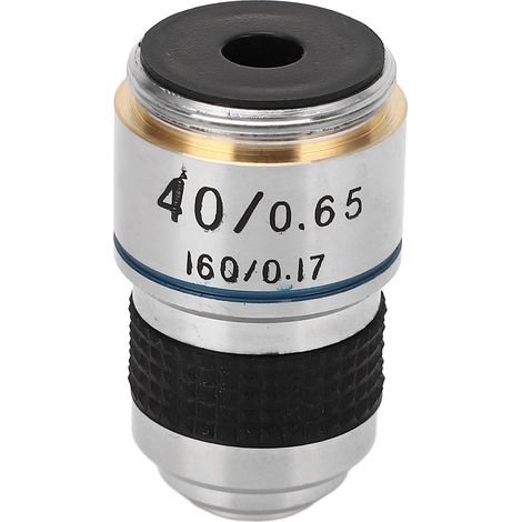 40x 185 mm achromatisches Universal-Standard-Objektiv für biologische Mikroskope mit RMS-Gewinde (1/5)