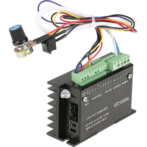 Contrôleur de moteur BLDC sans balais pour broche CNC WS55-220 DC 48V 500W (1/5)