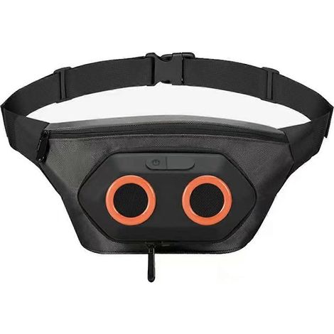 Enceinte portable pour vélo, sac banane, Bluetooth, son audio, étanche, pour le sport en extérieur (course à pied, escalade), A (1/4)