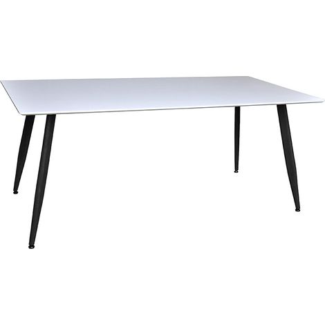 Polar Esstisch 90x180 cm weiß.