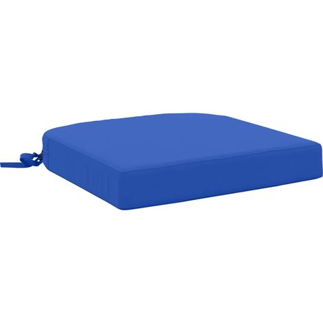 Seat Cushion SOEST 100% Polyester Royal Blue 45 x 45 x 7 cm vidaXL (1/5)