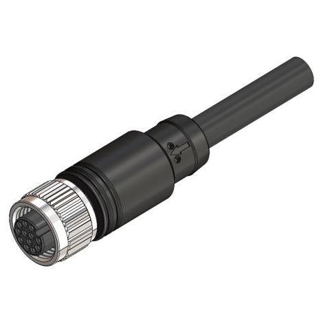 Câble d'actionneur RS PRO 12 conducteurs , M12 Femelle pré-câblé, 10m ( Prix pour 1 )