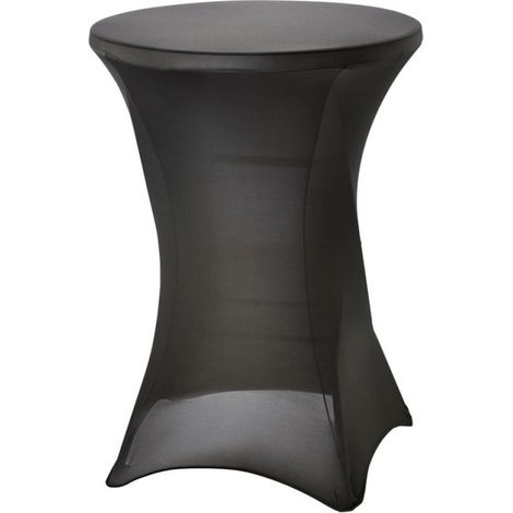Housse de table de bar noir - Stalgast (1/4)