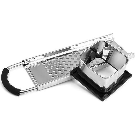 Green Mobility-Râpe à spaetzle en INOX – Le Moule idéal pour Faire Vos spaetzles, pâtes alsaciennes et knoepfles Maison (1/4)