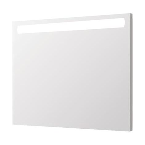 ONDEE ZEN - Miroir rétro-éclairant ADEL - Argent - 80x70cm - Verre - Cadre aluminium