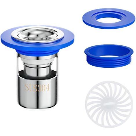 [JAMAIS UTILISÉ] 1 Pièces Anti Odeur pour Sol de Douche, Siphon de Sol, Clapet Anti-Retour pour Évier de Douche, Drain de Plancher, 38mm (1/4)