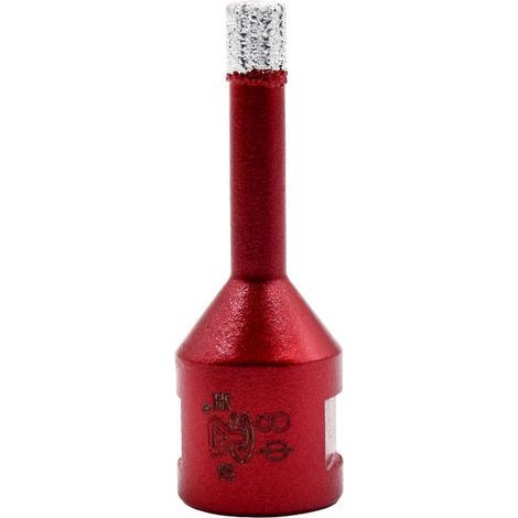 Foret diamanté avec filetage M14, foret à trous creux brasé haute performance pour carrelage/granit/marbre/porcelaine/verre/céramique (8 mm)