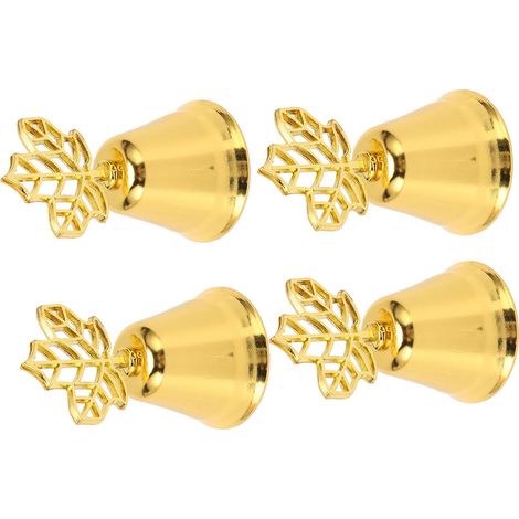 Lot de 10 porte-numéros de table en métal, style européen, en forme de cloche, pour événements, mariages et restaurants. (1/5)