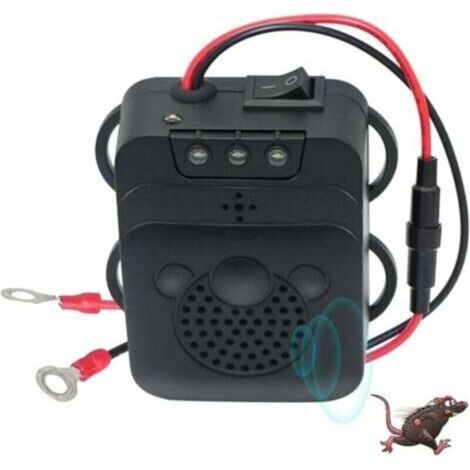Pair Répulsif Ultrason pour Voiture avec Stroboscopique LED, Garage pour Voiture Rongeurs Souris Bestioles Maison Garage Grenier Camping (1/5)