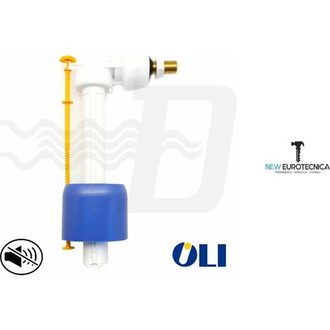 Valvola galleggiante scarico water cassetta wc 3/8" silenzioso oli compact (1/3)