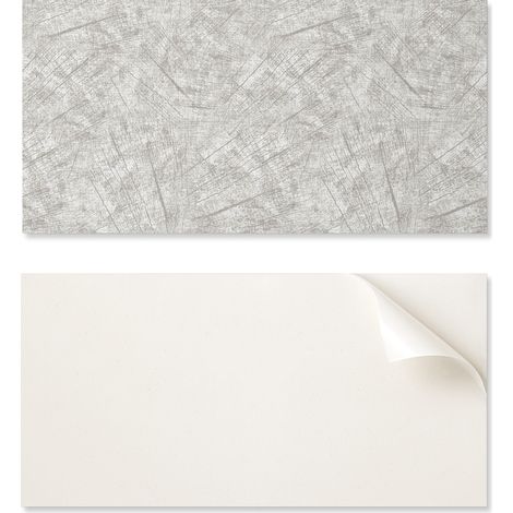 Panel de pared de vinilo para decoraci贸n de interiores modernos, 120 x 60 cm, textura similar al hormig贸n.