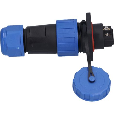 Connecteur étanche IP68 à sertir, vis carrée, adaptateur pour applications aéronautiques et industrielles, 250 V, 5 broches (1/5)