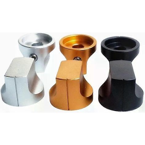 Für 20x15mm Aluminiumlegierung Massiver Lautstärkeregler Tonleistungsentladungsgerät Knopf-JXLGV (1/4)