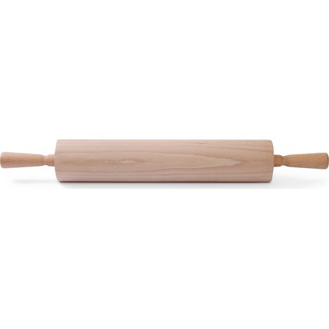 Rodillo de madera con rodamientos de bolas, diámetro 75 mm, longitud 395/605 mm - Hendi 515020