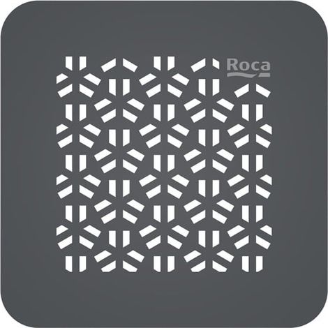 Grille de vidage Mosaic en acier inoxydable pour receveur de douche Terran-N - Gris ardoise