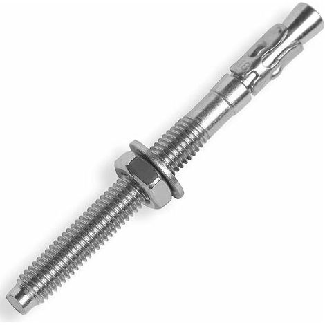 Edelstahl A2 Aisi 304 Inox [10 Stück] Keilanker M8 Ø 8mm x L 90mm (1/4)