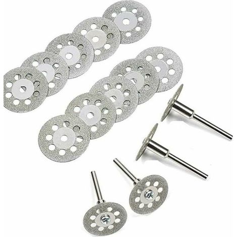 royaluxe -Disque Diamant de Coupe,30 Pièces 22mm Disques à Tronçonner Lame de Scie Circulaire Disque de Coupe Résine Disque à tronçonner pour meuleuse (1/5)