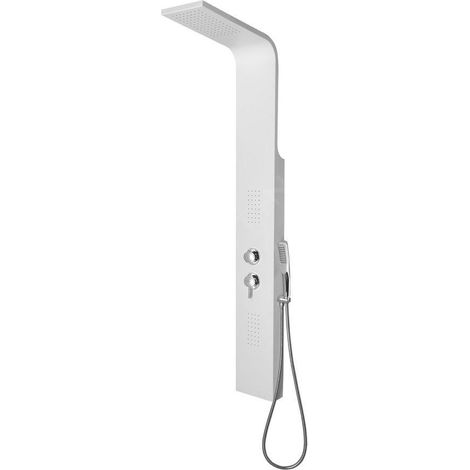 Sapho - Panneau de douche Jacob avec mitigeur, 200x1500 mm, blanc WN682 (1/5)