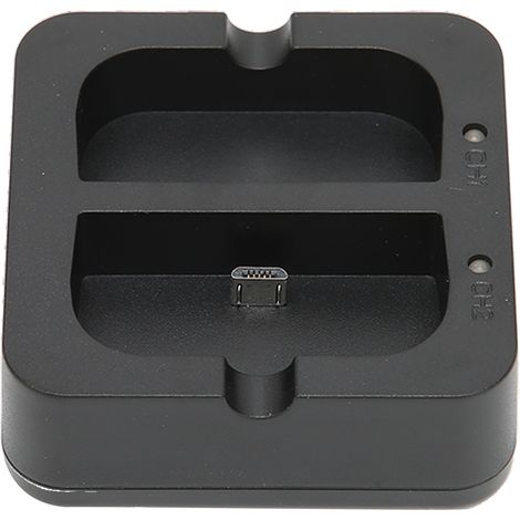 Chargeur de batterie sécurisé USB pour sonnette vidéo, station de charge double caméra compatible avec les modèles AHDBT-501, 601, 701 et 801 (1/5)