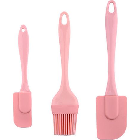 Pinceaux Pastry en silicone pour cuisson au beurre et à la sauce Lot de 3 (1/5)
