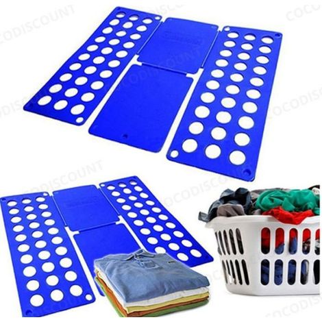 Cobye- Planche large à plier les vêtements -Pliage rapide et précis pour chemises, t-shirts et pulls-rangement pratique (1/5)
