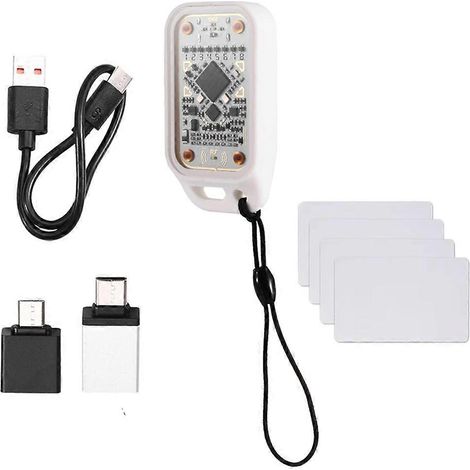Chameleon V3.0 RFID-Chip-Lesegerät, 4xUID, Kartenidentifizierung, 125 kHz/13,56 MHz IC, intelligenter Etikettenkopierer, Acryl (1/5)
