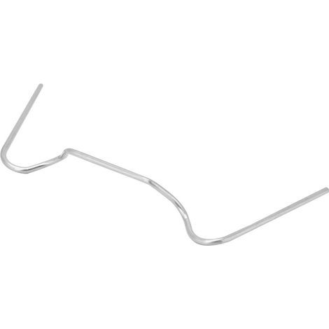 50 Stück Edelstahl W-Typ Pais Gewächshaus-Verglasungsclips Werkzeug W Schnallenfeder Ausrüstung für Plexiglasplatten an Gewächshäusern (1/5)