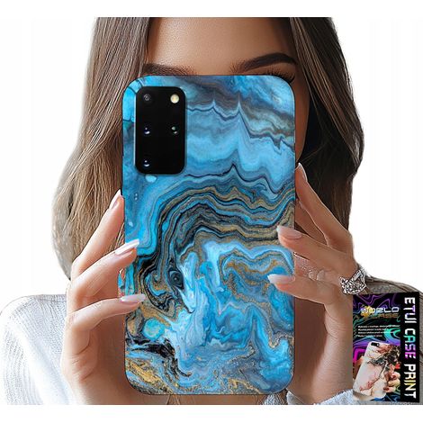Custodia per Samsung Galaxy S20 Plus - custodia con motivo marmorizzato + pellicola (1/5)