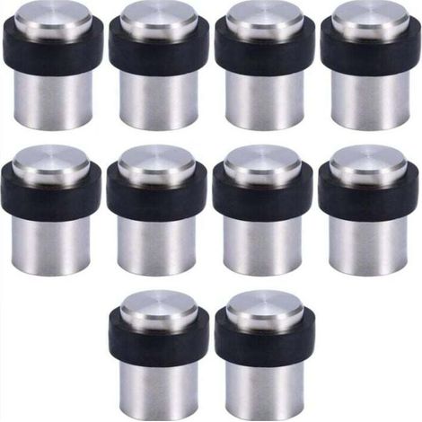 AMXCNOY 10 x 4,6 cm Edelstahl-Türstopper, Türstopper, Türblocker (1/5)