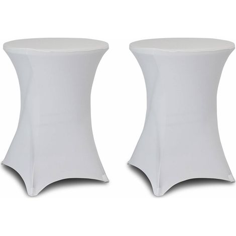 sweeek - 2er Set Tischabdeckungen für Stehtische Ø80cm – GALA