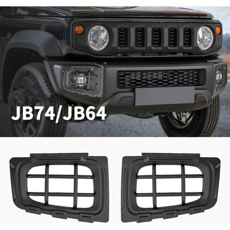 Griglia di protezione per fanali antinebbia compatibile con Suzuki Jimny Sierra JB74 (2019-2025), accessori esterni robusti (1/3)