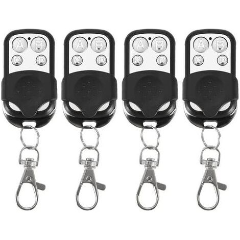 – Telecomando universale a 4 canali da 433 MHz – Clona fino a 4 segnali – Compatibile con porte da garage e allarmi – Abbinamento semplice (1/5)