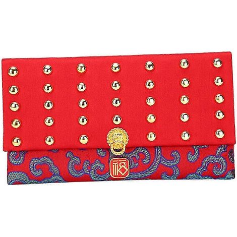 Enveloppes rouges du Nouvel An chinois, enveloppes porte-bonheur, cadeaux de vœux, Hong Bao, pochettes rouges pour les fêtes de mariage-Rich Blue