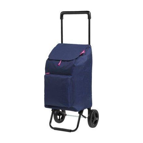 Gimi Argo Einkaufswagen faltbar blau robust