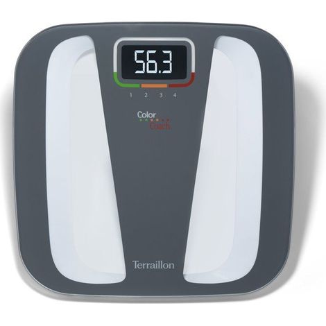 Bilancia Elettronica - Terraillon - COLOR COACH QUATTRO - Riconoscimento Automatico, 4 Memorie Utenti - 160Kg