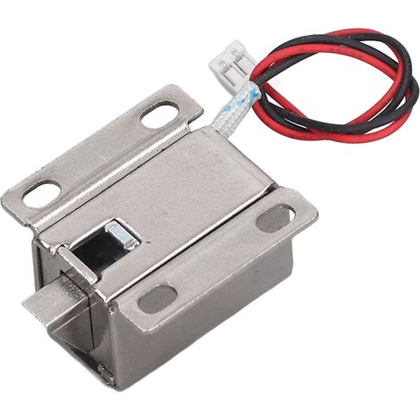 Serrure électromagnétique miniature CC, serrure de porte électronique, composant de déverrouillage électrique 1,3 A, serrure électromagnétique pour distributeur automatique, serrure électromagnétique (1/5)