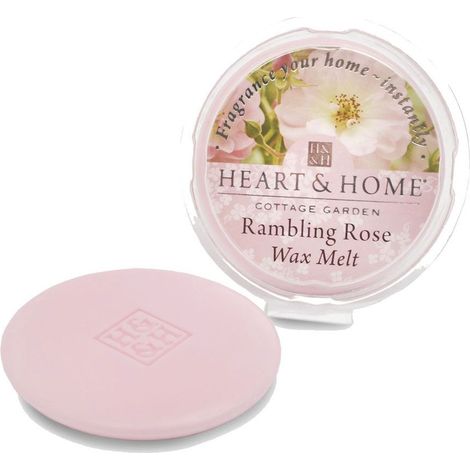 Galet pour brule parfum cire de soja rosier grimpant