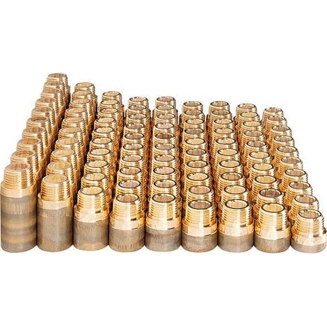 Pack rallonge robinet fonte DN15 (1/1") 90 pièces (1/2)