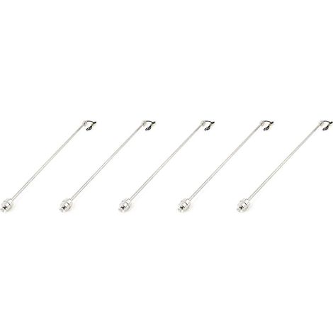 Lot de 5 capteurs de niveau d'eau à flotteur vertical en acier inoxydable de 50 cm (1/3)