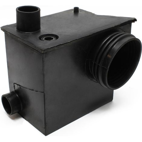 Wiltec Sammelbehälter für 3/1 Kleinhebeanlage 600 W, Ersatzteil 250 x 140 x 230 mm aus Naturkautschuk und Gummi, Ersatz für Abwasserhebeanlage