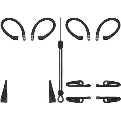 Crochets d'oreille à fil à mémoire anti-perte pour Samsung Galaxy Buds 3 Pro/3/3 FE, avec cordon, support sport sécurisé pour la série Buds. (1/4)