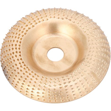 Disque de ponçage et de modelage pour bois, outil de travail du bois pour meuleuse d'angle (1/5)