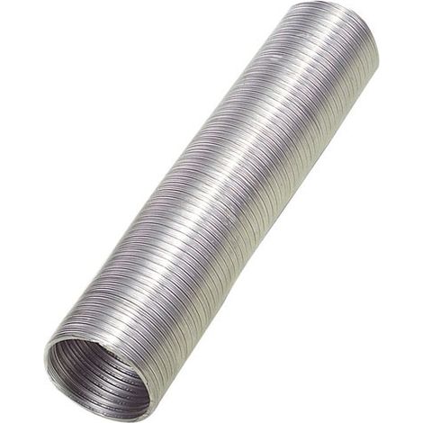 Tubo Alluminio Compatto Grigio Ø 120 mm./5 metri
