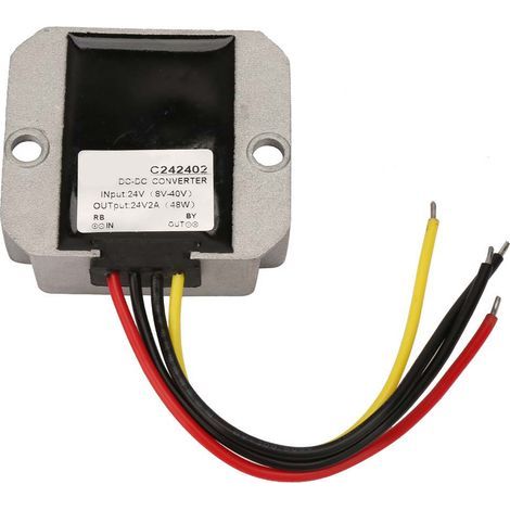 Convertisseur 8-40V vers 24V 2A, Module Régulateur de Tension Boost/Buck (1/5)