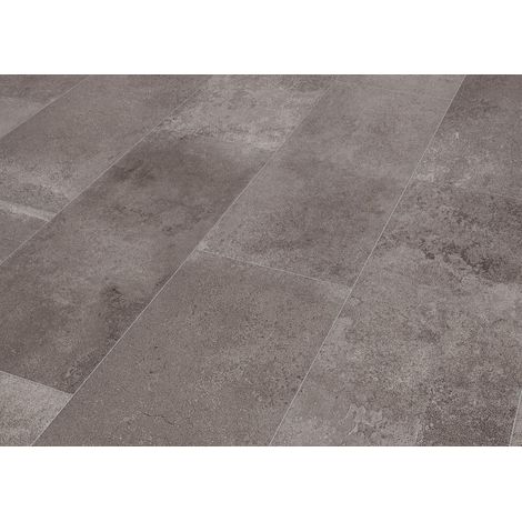 Classen Visiogrande Laminatfliese Megaloc Aquaprotect 60,4 x 28 cm Zementestrich taupe Laminat (1/3)