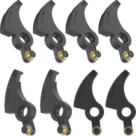Lot de 8 leviers de rechange pour tondeuse Black & Decker 90567077 pour tondeuse à gazon NST2118 LST220 LST136
