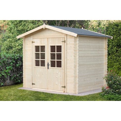 Casetta sara in legno nordico 246x200x220h senza pavimento - Losa (1/5)